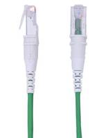 Patchsee ThePATCHCORD RJ45 Patchkabel Cat. 6A, U/UTP, extra dünn, grün, 4,9 m