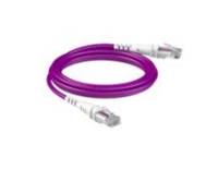 Patchsee ThePATCHCORD RJ45 Patchkabel Cat. 6A, U/UTP, extra dünn, violett, 2,7 m