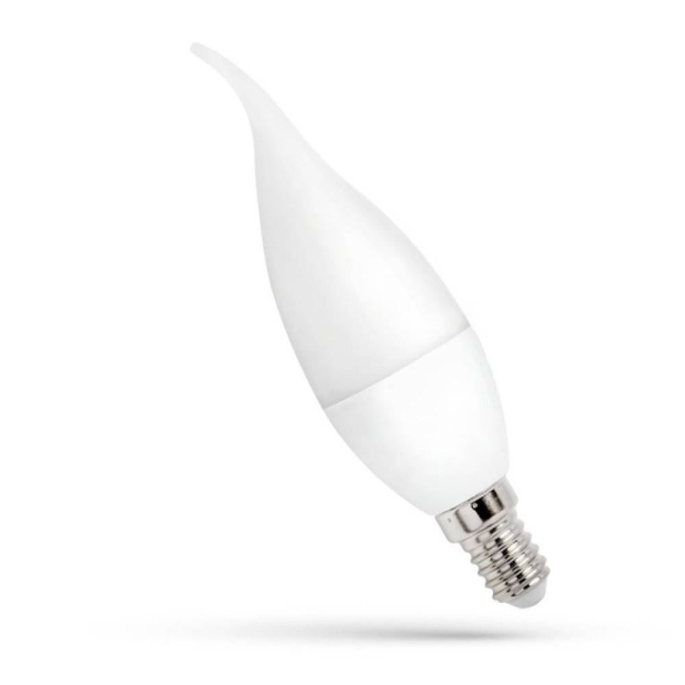 Spectrum LED E14 C37 Windstoß 4W = 31W 340lm 200° matt 230V Kaltweiß 6000K