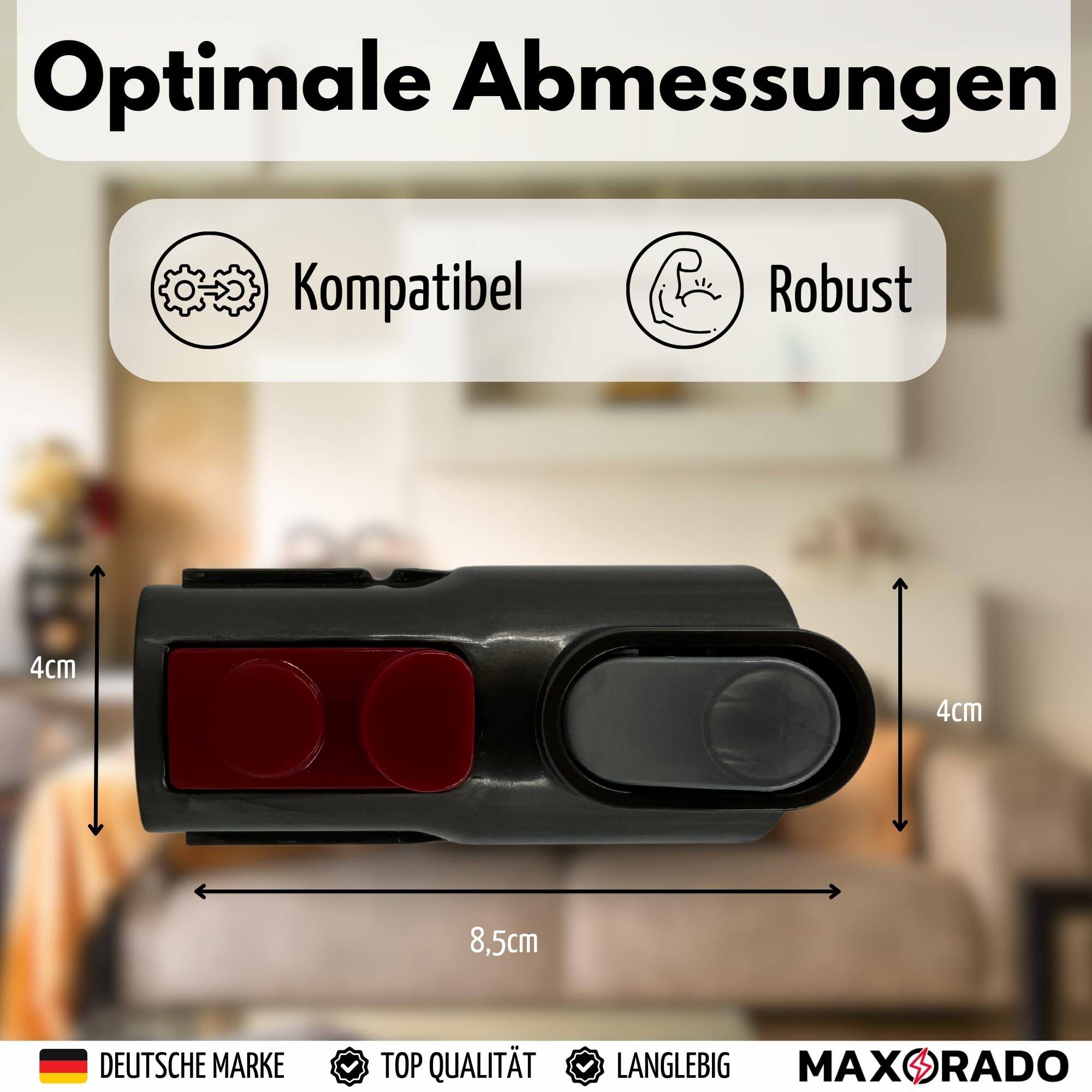 Adapter Staubsauger Staubsaugerzubehör für Dyson V7 V8 V10 SV10 SV11 Aufsatz alt neu Alte Düsen an neuen Modellen