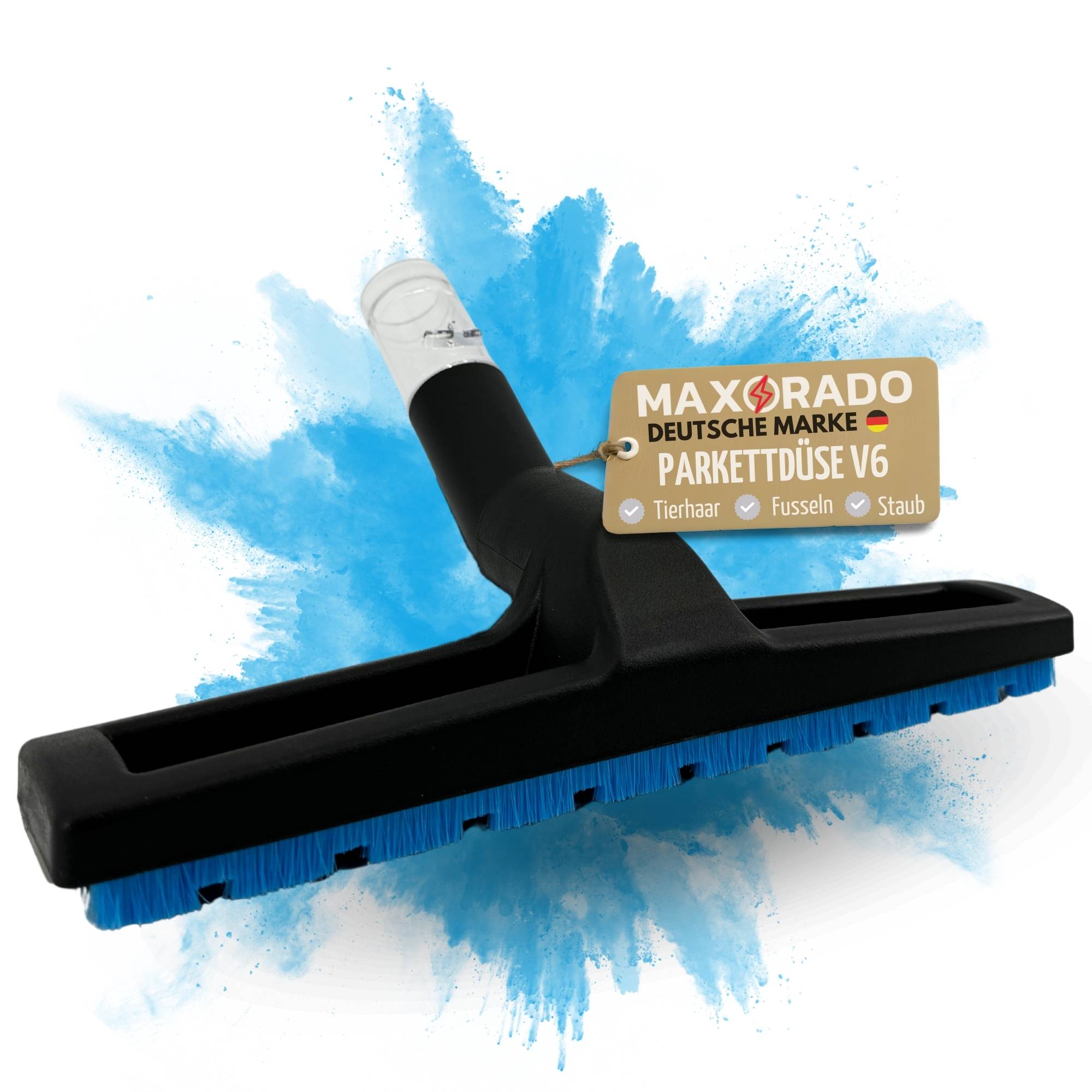 Maxorado Parkett Laminat Hartbodendüse Staubsaugerbürste Boden Düse für Staubsauger kompatibel mit Dyson DC58 DC59 DC61 DC62 V6 DC19T2 DC26 DC29