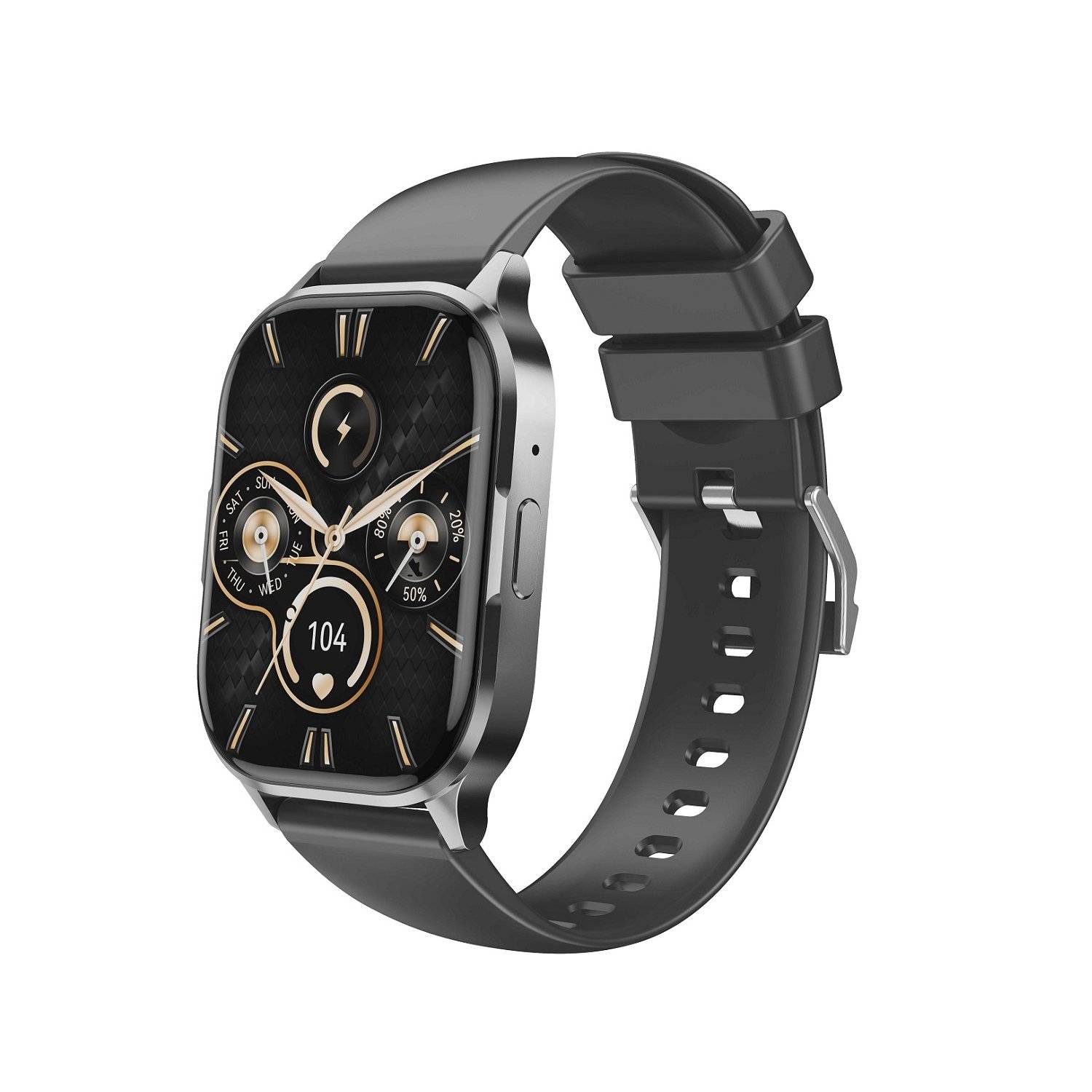 XO Smartwatch J10 Amoled schwarz - 2.01" HD full screen