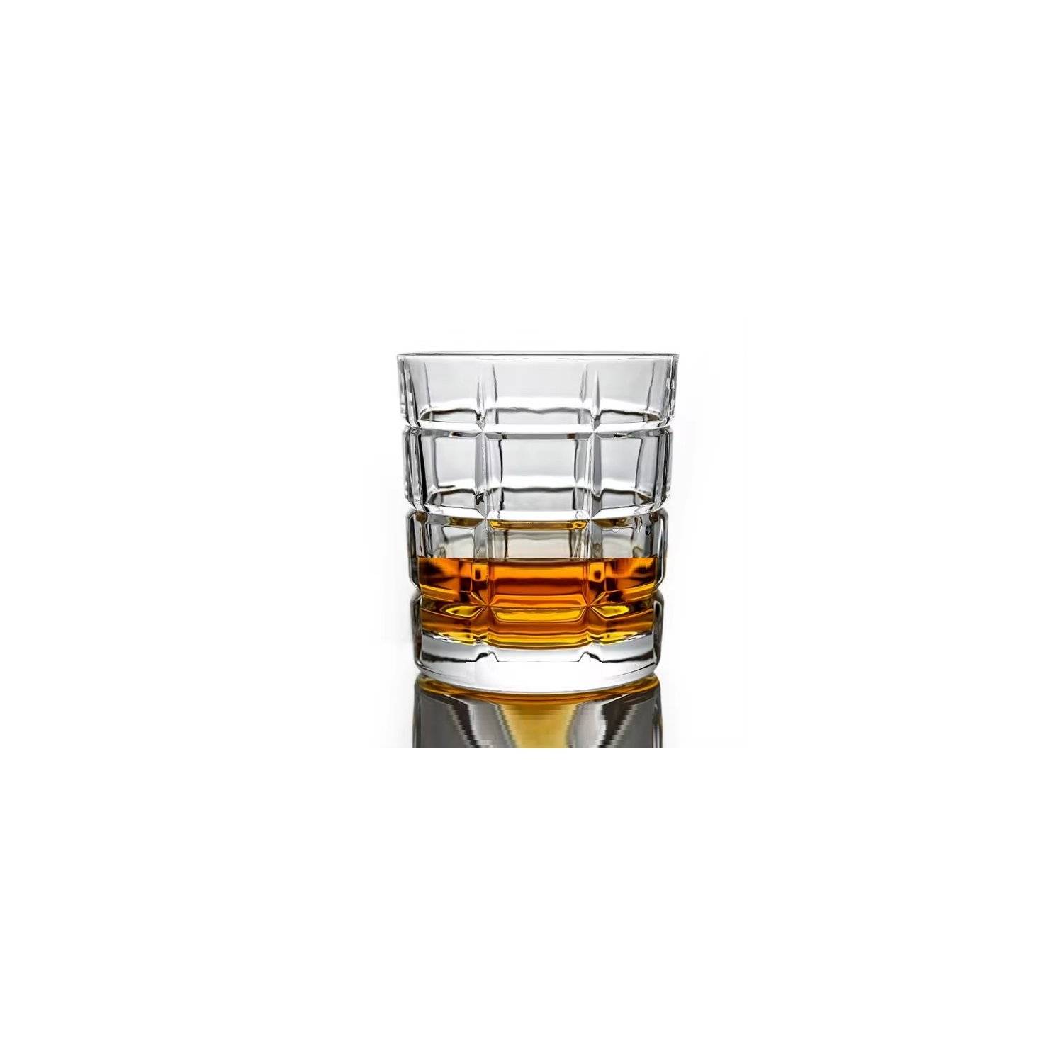 6er Gläser Set Whiskey Cocktail Chivas Kristall Timeless Retro 350 ml