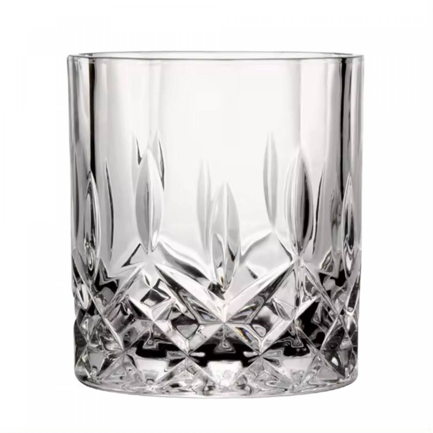 6 teiliges Set 350ml Gläser Whiskey Cocktail Chivas Kristall Timeless Retro
