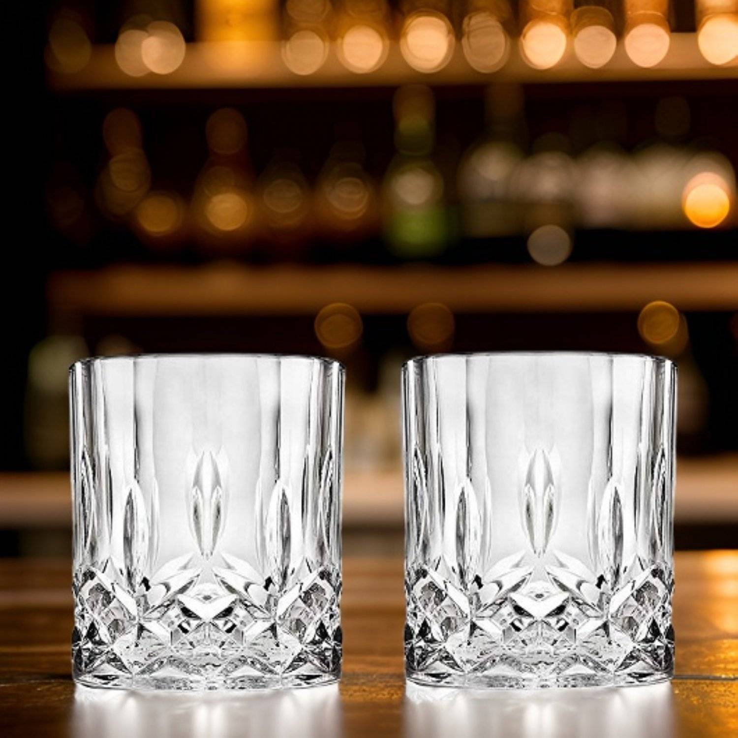 6 teiliges Set 350ml Gläser Whiskey Cocktail Chivas Kristall Timeless Retro