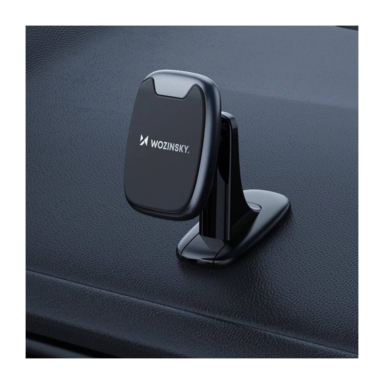Magnetischer Telefonhalter 360° für das Armaturenbrett im Auto in Schwarz