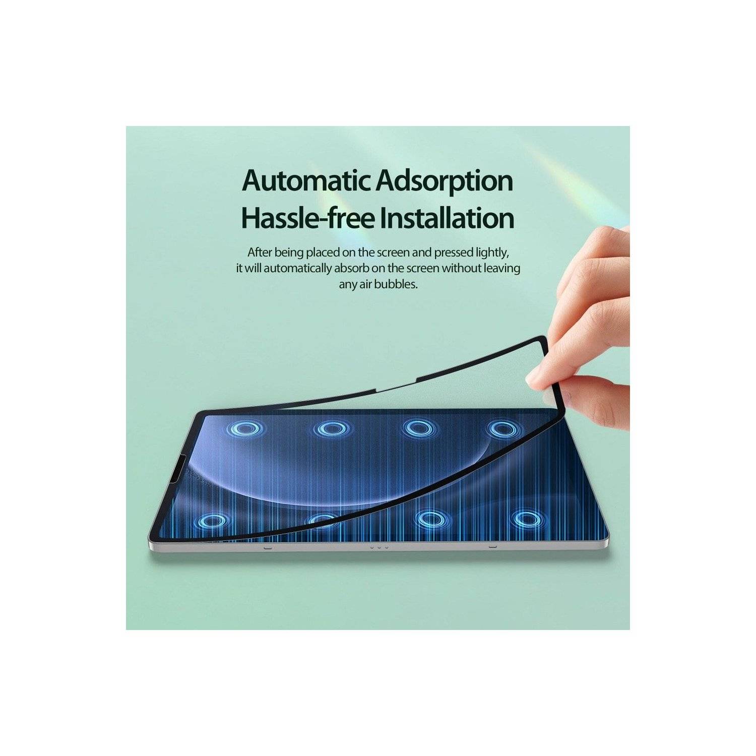 Displayschutz mit Papierstruktur kompatibel mit SAMSUNG Tab S9 FE (X510/X516B)