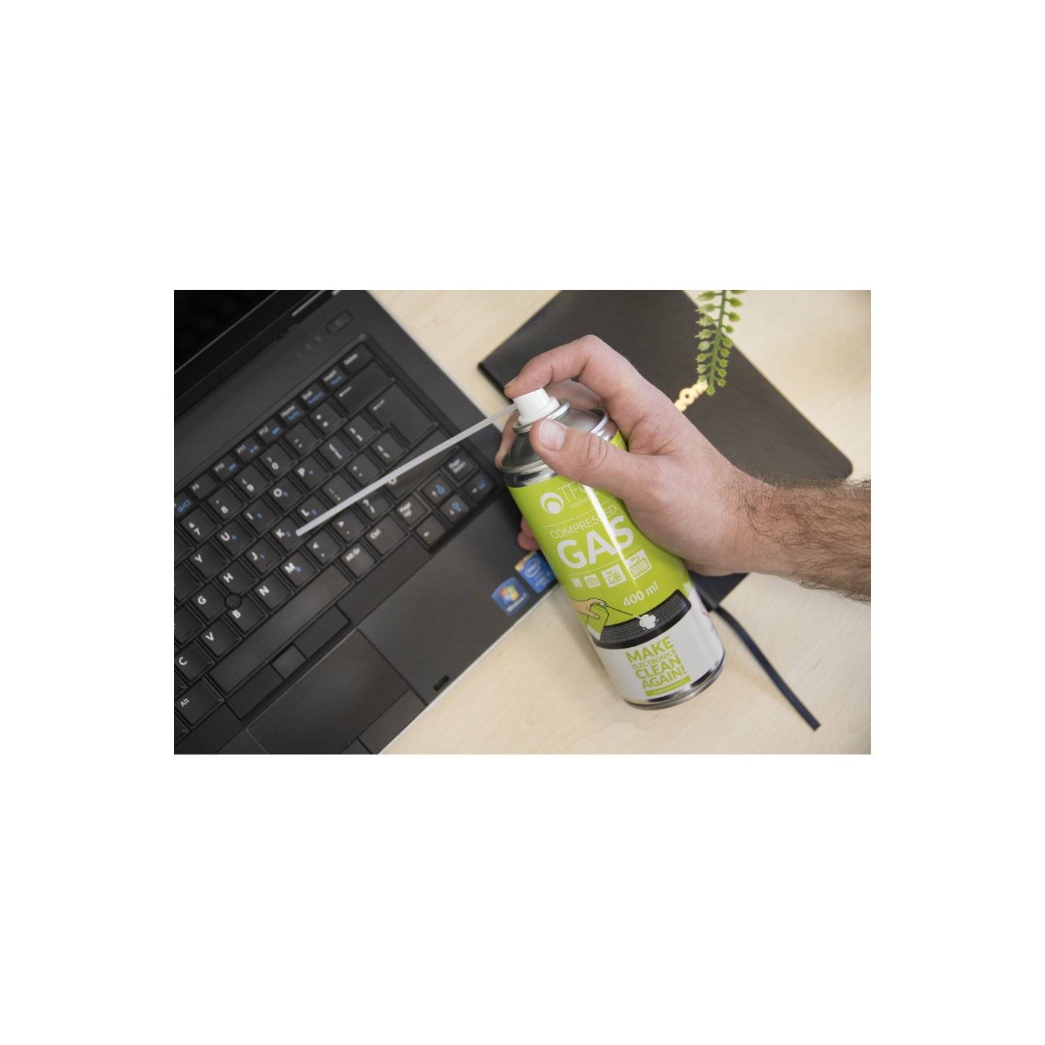 Druckluft 400 ml - Tastaturreiniger mit Luft - Spaltenreiniger