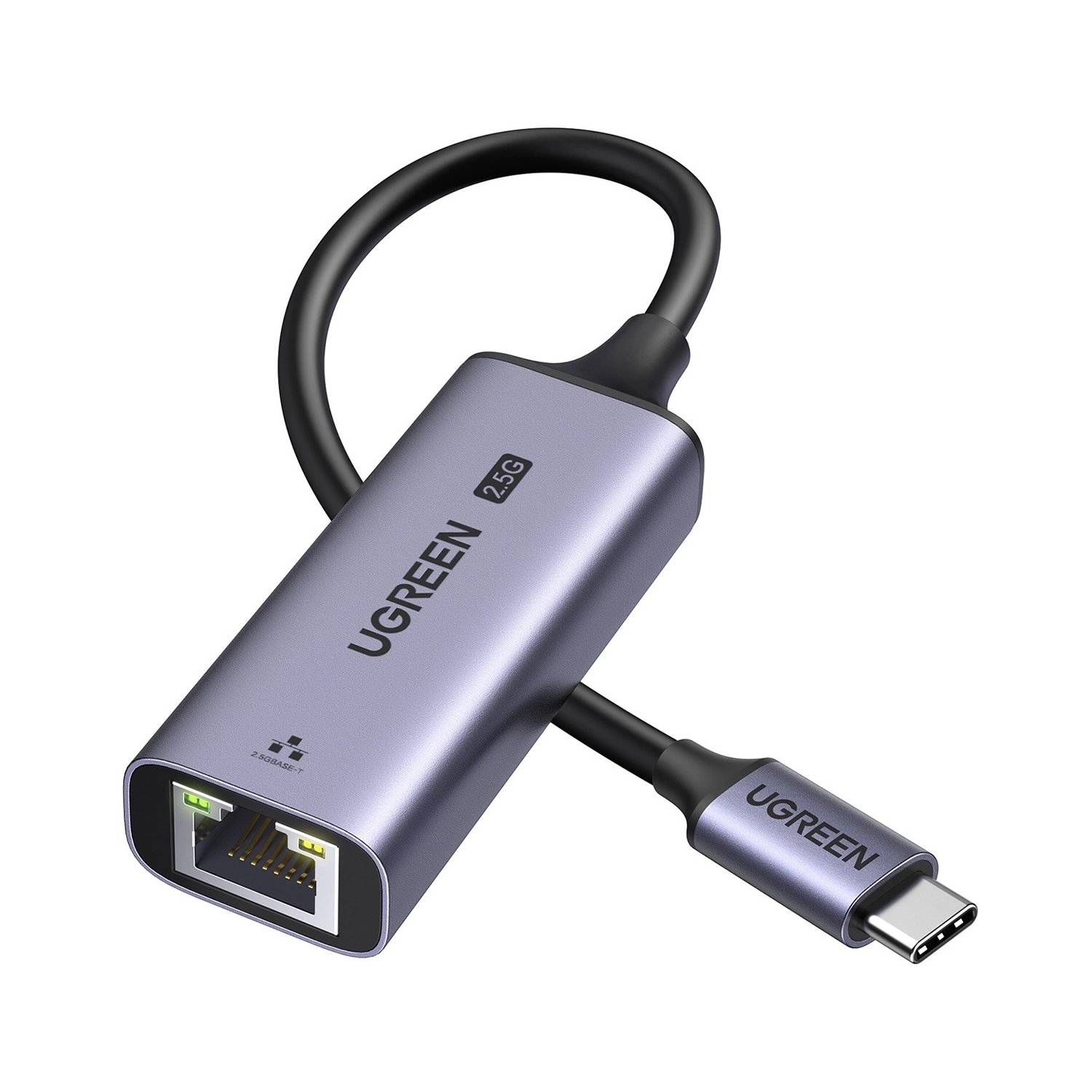 Adapter - CM648 USB-C-auf-RJ45-Ethernet-2,5G-Adapter - Grau