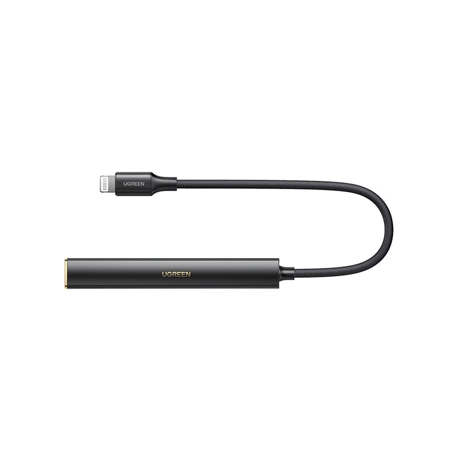 Adapter - CM545 DAC-Kopfhörerverstärker von USB-C auf 3,5-mm-Miniklinke – Schwarz