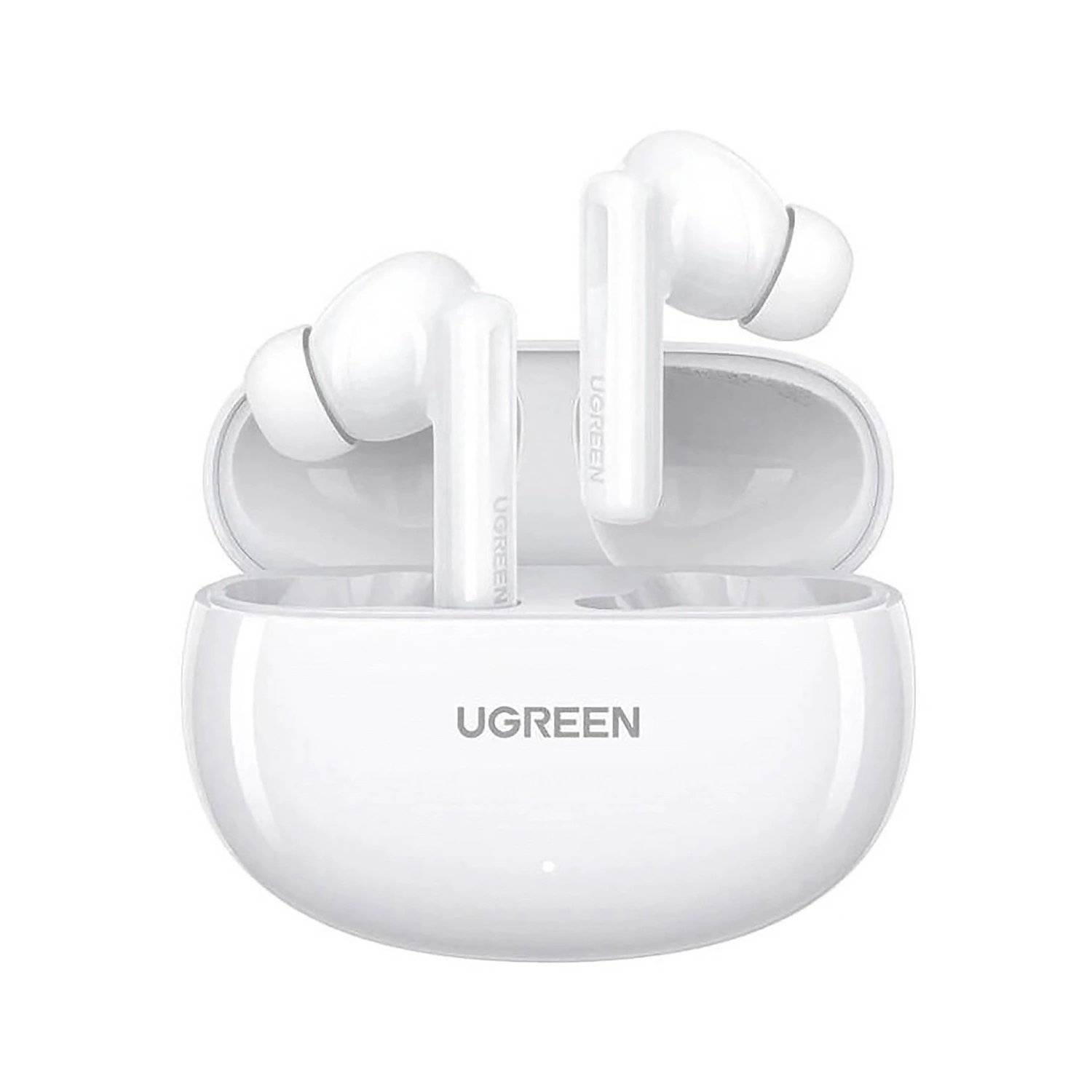 In-Ear-Kopfhörer HiTune T6 kabellose Kopfhörer mit ANC-Funktion + USB-A – USB-C-Kabel – Weiß