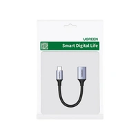 0,15m schwarz (US378) - OTG Adapterkabel USB-C (männlich) - USB-A (weiblich) 5Gb/s 0,15m schwarz (US378) - OTG Adapterkabel USB-C (männlich) - USB-A (weiblich) 5Gb/s