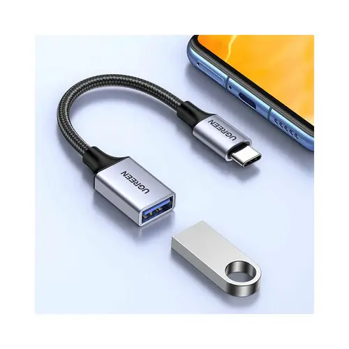 0,15m schwarz (US378) - OTG Adapterkabel USB-C (männlich) - USB-A (weiblich) 5Gb/s 0,15m schwarz (US378) - OTG Adapterkabel USB-C (männlich) - USB-A (weiblich) 5Gb/s