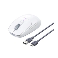 PC-Maus - MU103 Bluetooth 5.0 Computermaus / 2,4 GHz USB-Empfänger – Weiß PC-Maus - MU103 Bluetooth 5.0 Computermaus / 2,4 GHz USB-Empfänger – Weiß