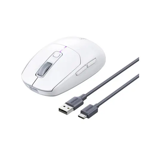 PC-Maus - MU103 Bluetooth 5.0 Computermaus / 2,4 GHz USB-Empfänger – Weiß PC-Maus - MU103 Bluetooth 5.0 Computermaus / 2,4 GHz USB-Empfänger – Weiß