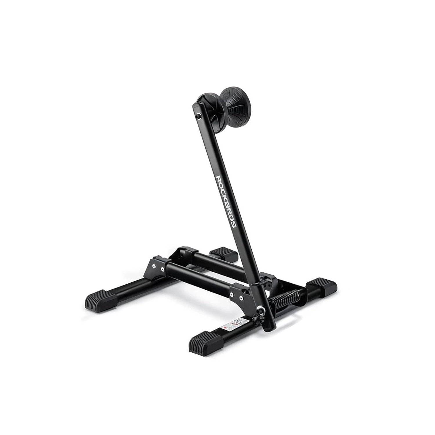 Fahrradhalterung - faltbarer Fahrradständer – schwarz - Befästigung an Vorder- oder Hinterrad