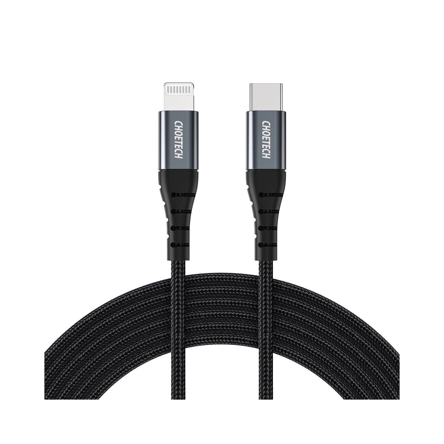 Datenkabel 2 m Kabel - Ladekabel USB-C zu kompatibel mit iPhone Schwarz