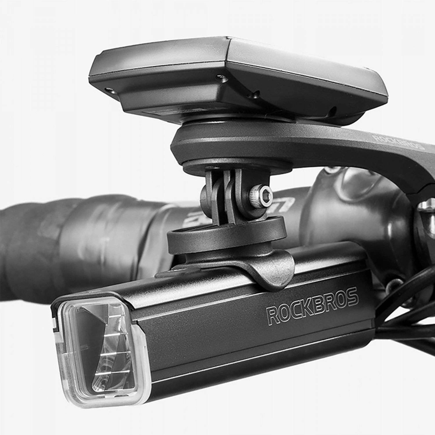 Fahrradhalter für Garmin-Lenker Schwarz geeignet für Lenkerdurchmesser 31,8 mm und 25,4 mm