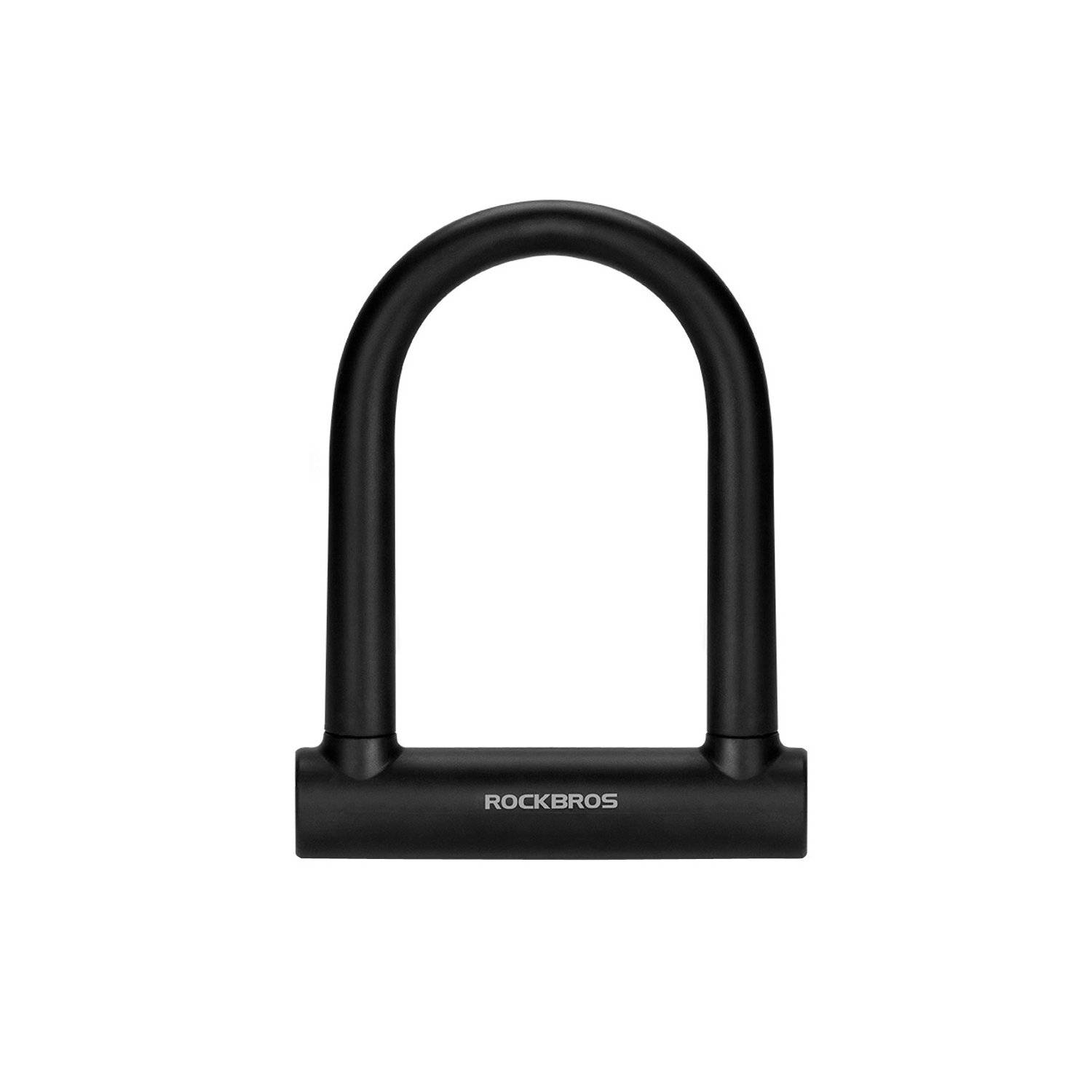 Bügelschloss mir 3 Schlüsseln - Fahrradschloss RKS610-BK Schwarz
