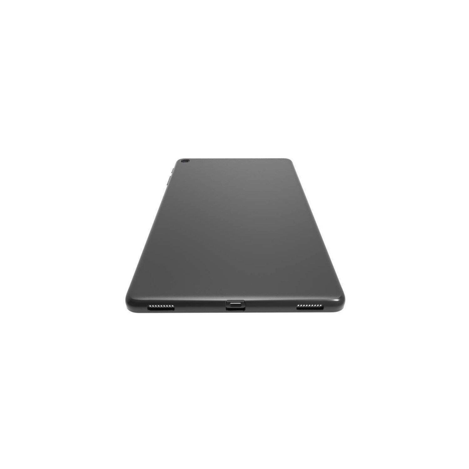 Slim Case Cover kompatibel mit Lenovo M10 Plus Flexible Silikonhülle Schwarz