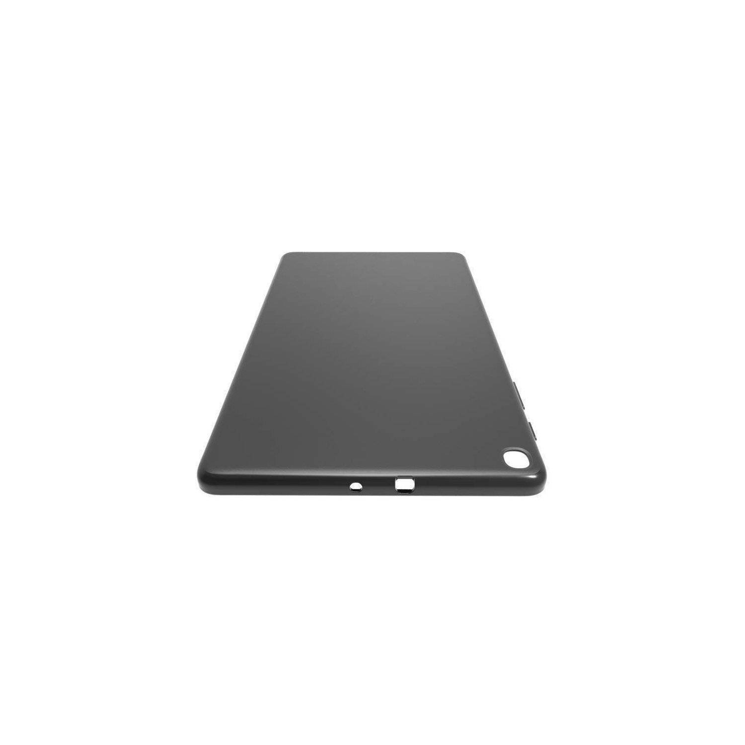 Slim Case Cover kompatibel mit Lenovo M10 Plus Flexible Silikonhülle Schwarz