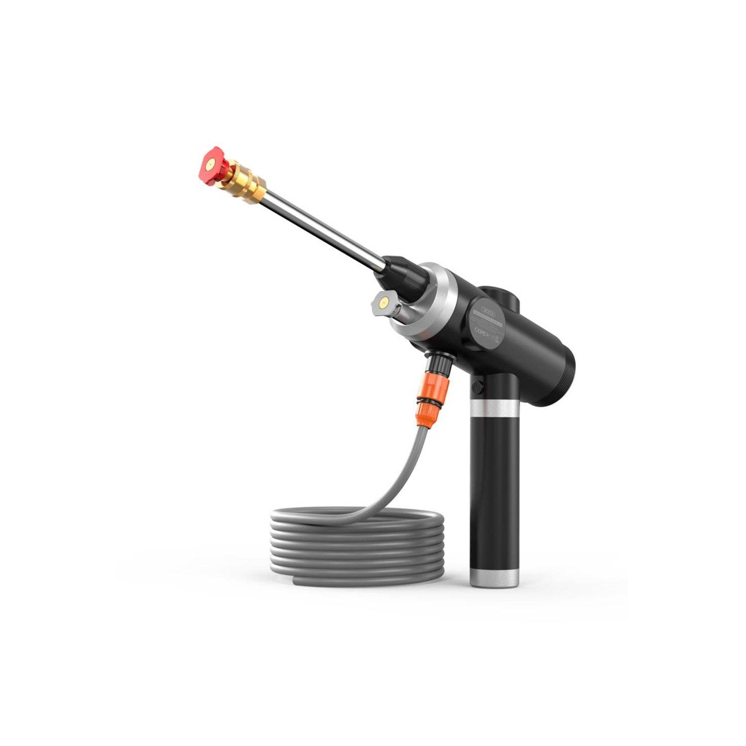 Autowaschpistole CZ013 6000 mAH schwarz - Auto Boden Fenster Pflanzen - Wasserpistole