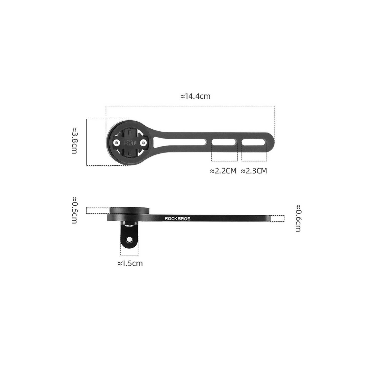Kamerahalterung - Taschenlampenhalterung für Fahrrad - 29210005002 Garmin Bryton Cateye Fahrradhalterung für Lenker