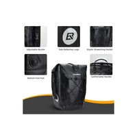 Tasche Fahrradtasche - 30140022001 wasserdichte Fahrradträgertasche – Schwarz Tasche Fahrradtasche - 30140022001 wasserdichte Fahrradträgertasche – Schwarz