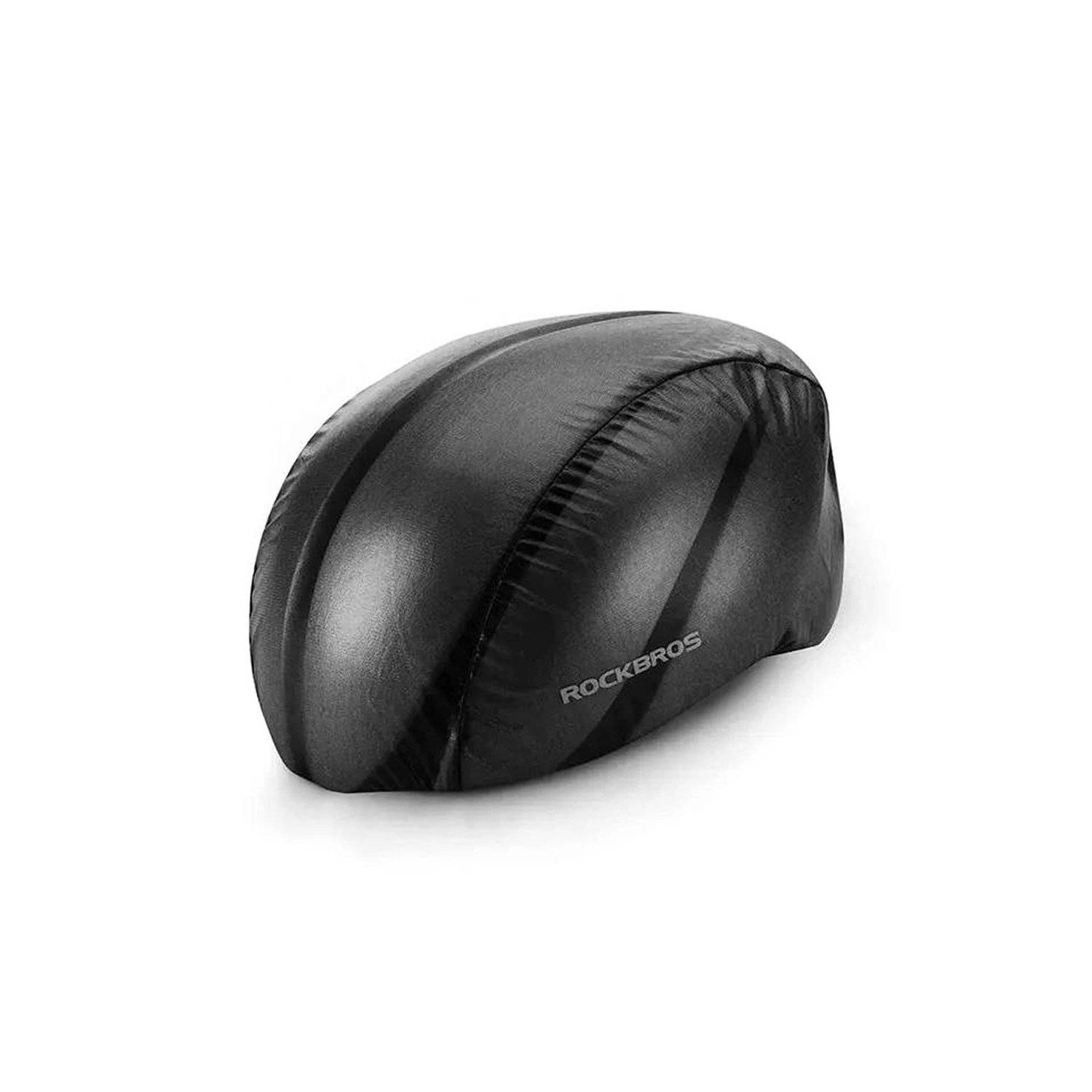 Regenschutz Für Fahrradhelme - Kunststoff - Schwarz