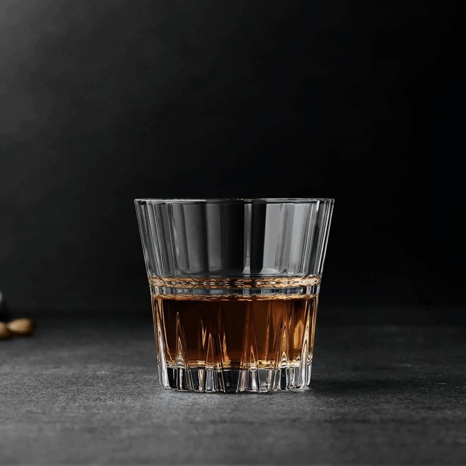 4er Whiskygläser-Set für Genießer, 210 ml zum Trinken von Bourbon, Scotch Whisky, Cocktails, Cognac