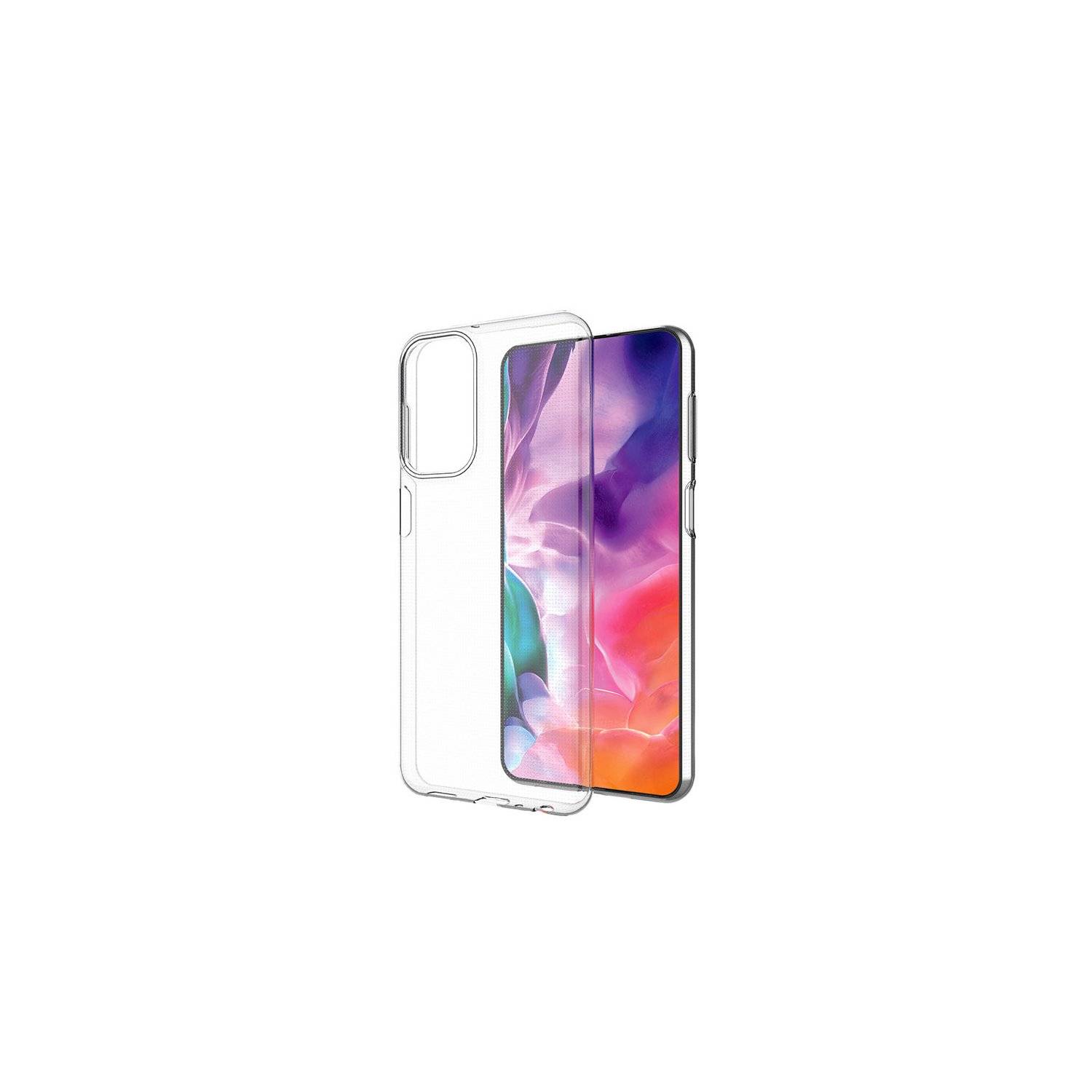 Silikon Hülle Basic kompatibel mit Samsung Galaxy A24 4G Case TPU Soft Handy Cover Schutz Transparent