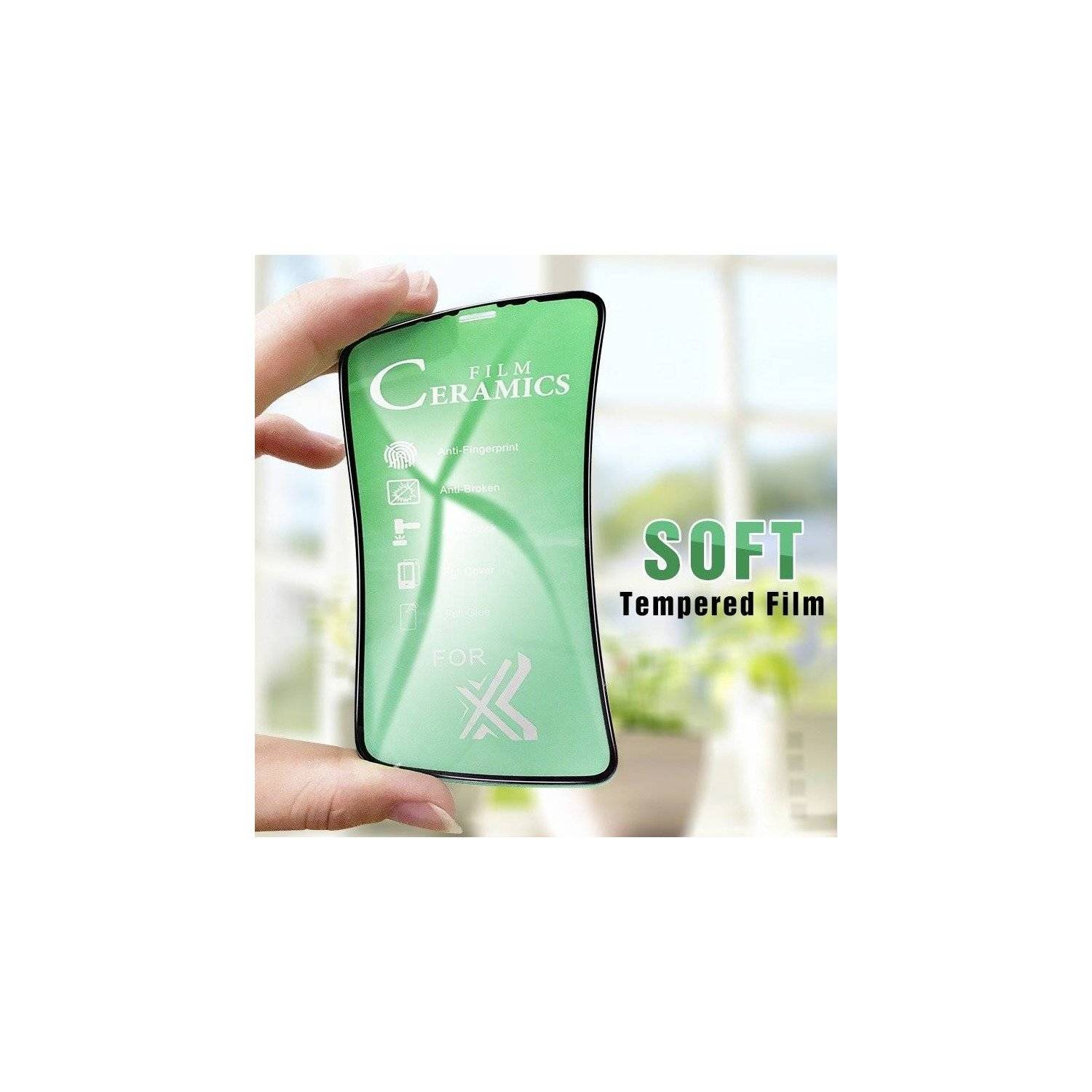 Schutzglas 9D Full Covered Keramik kompatibel mit Samsung Galaxy A25 5G Premium Tempered Glas Displayglas Folie