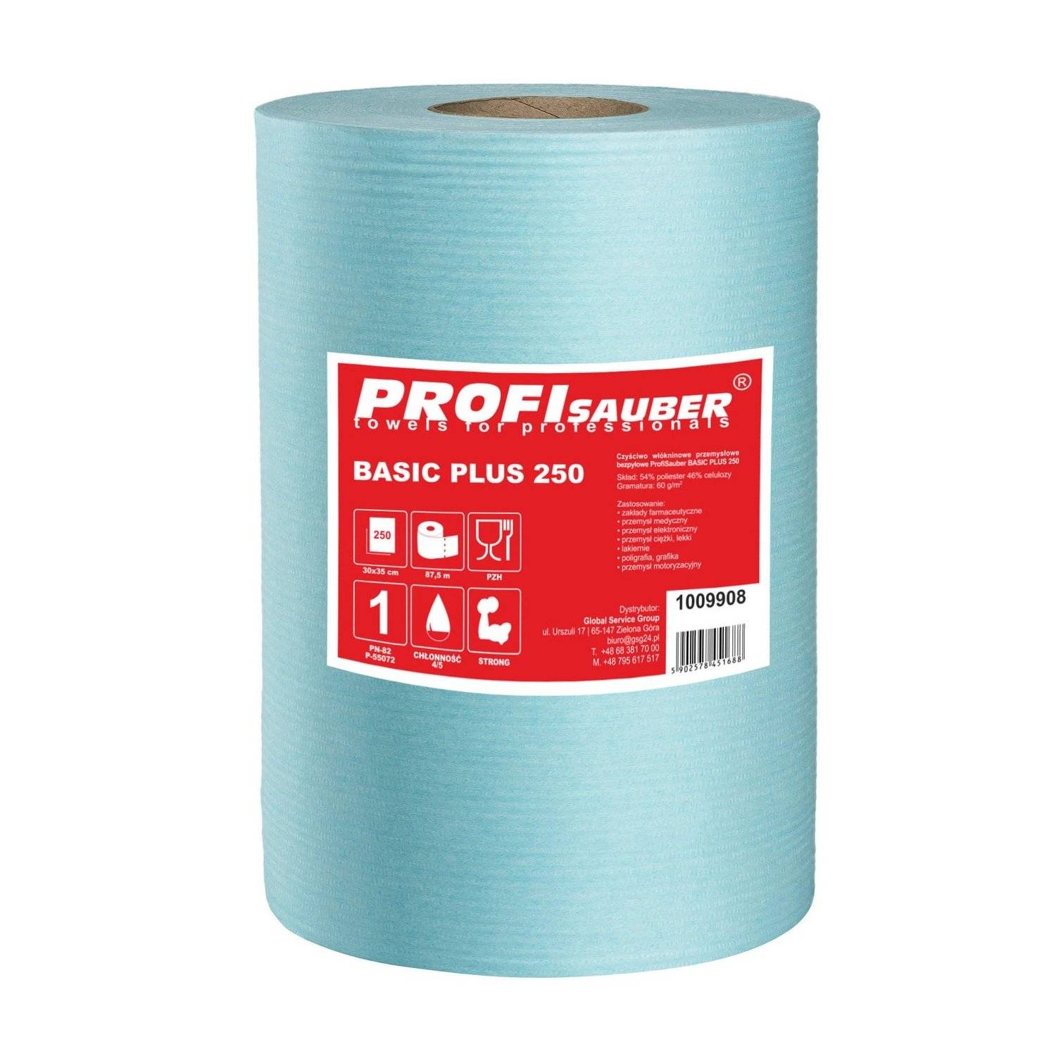 Industrie-Reinigungsvlies - aus 54 % Polyester, 46 % Zellulose