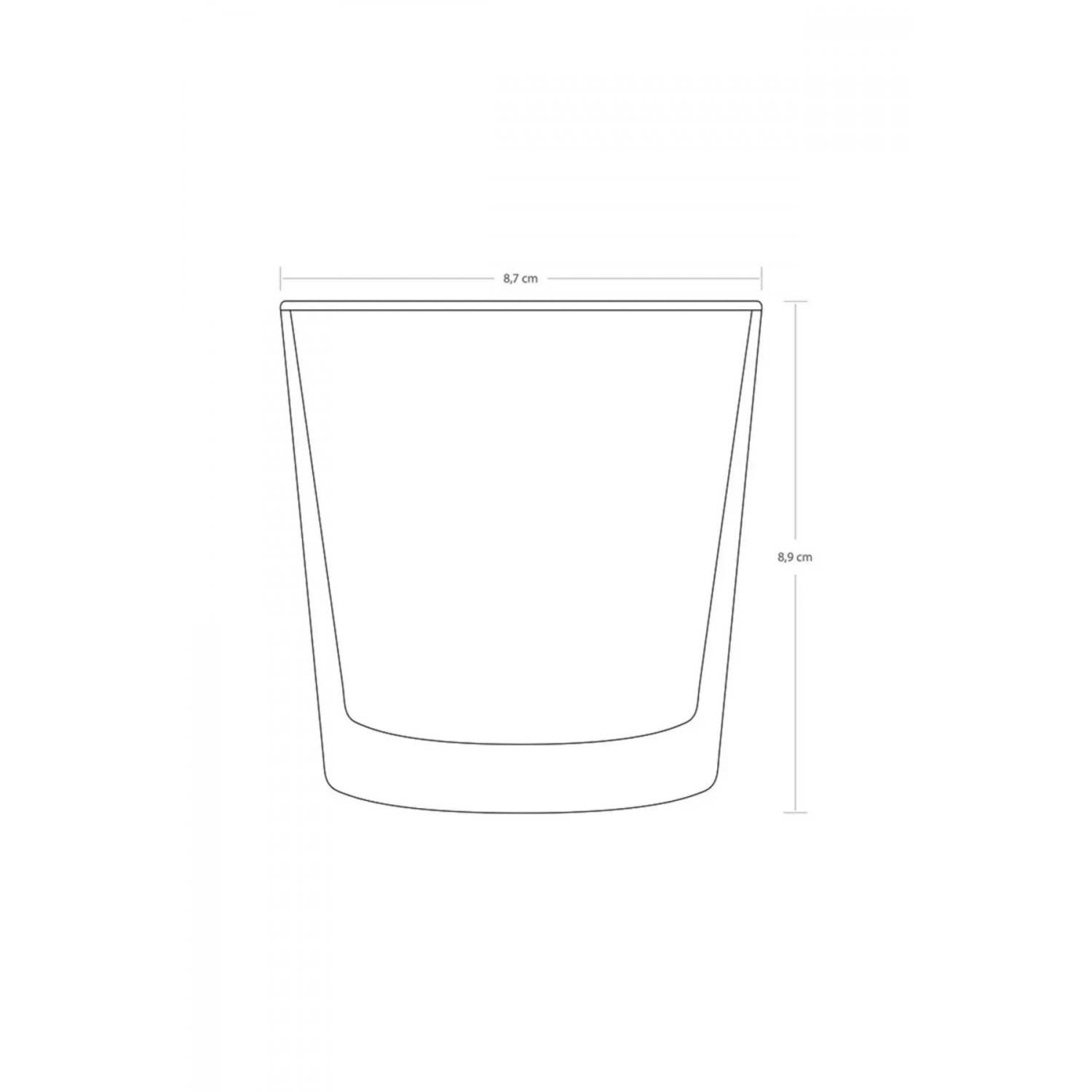 Scala Wasserglas Trinkglas Glas 3er Set Gläser-Set Transparent 300 ml