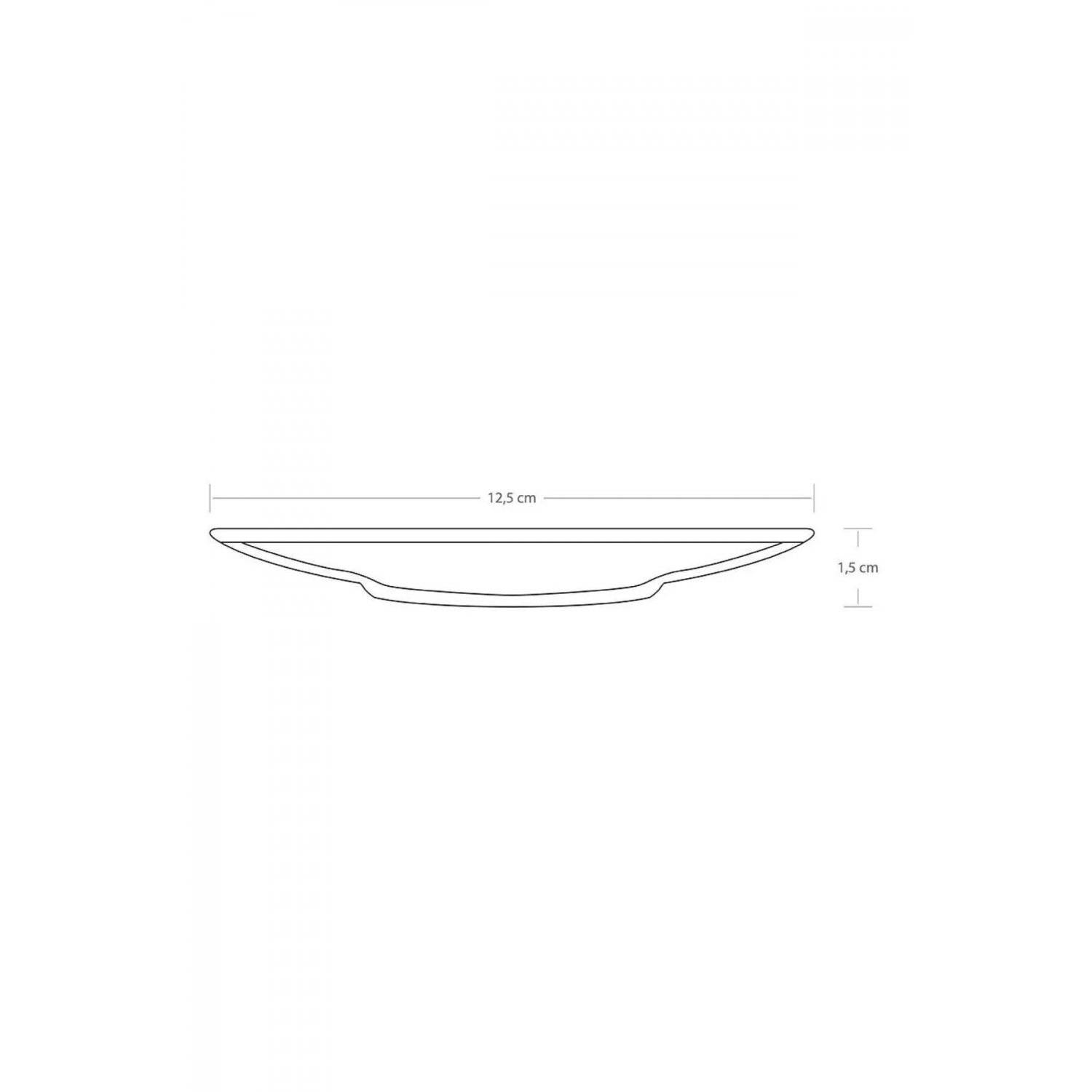 Timeless Elegante Teeteller im 6er Set Klare Unterteller für jede Gelegenheit