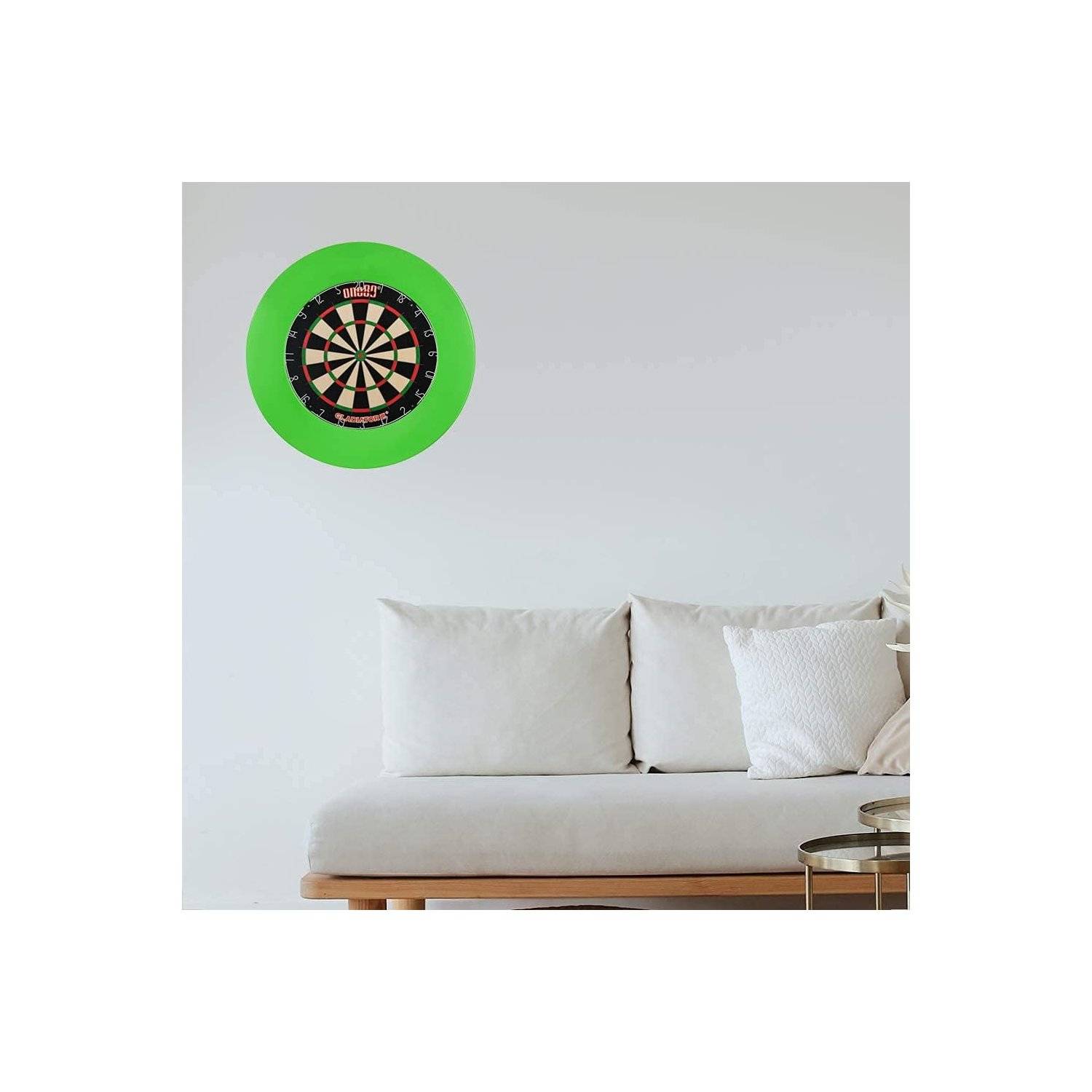 Dart Catchring Surround Dartscheibe Schutz Dart Auffangring für 45 cm Dartscheibe Grün