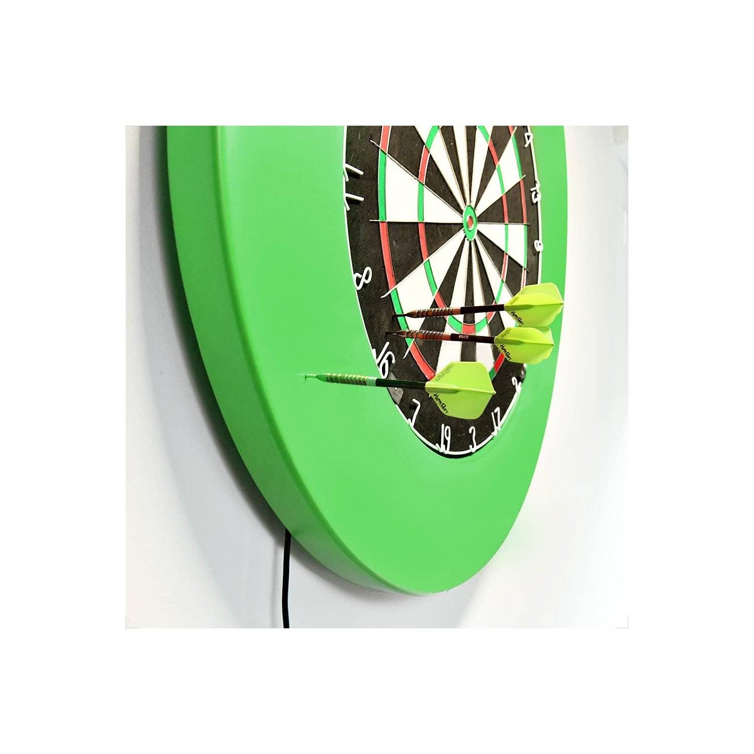Dart Catchring Surround Dartscheibe Schutz Dart Auffangring für 45 cm Dartscheibe Grün
