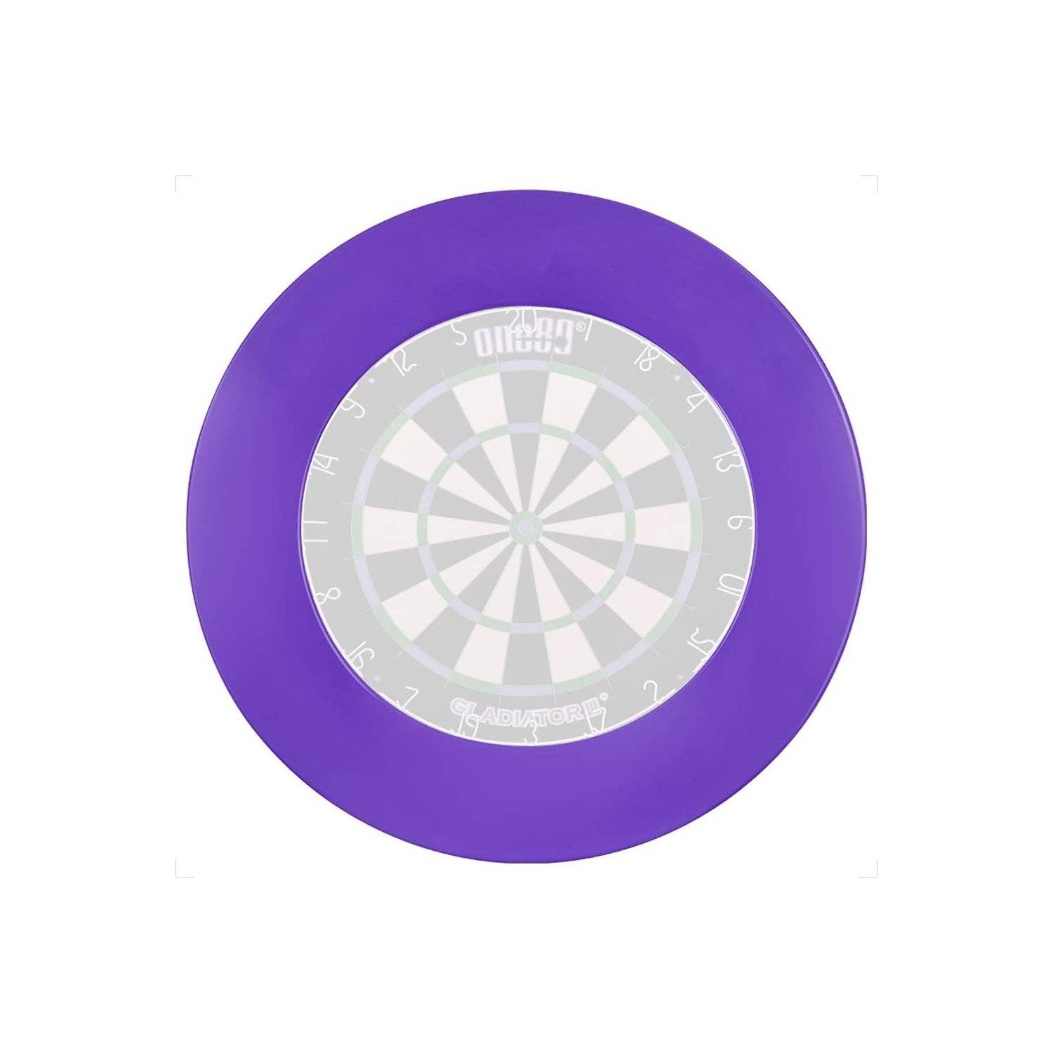 Dart Catchring Surround Dartscheibe Schutz Dart Auffangring für 45 cm Dartscheibe Lila