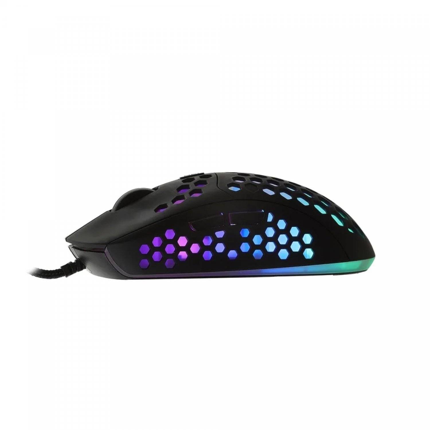 Optische Kabelgebundene Maus 6400DPI USB RGB AM-99 ultraleicht mit 6 Tasten