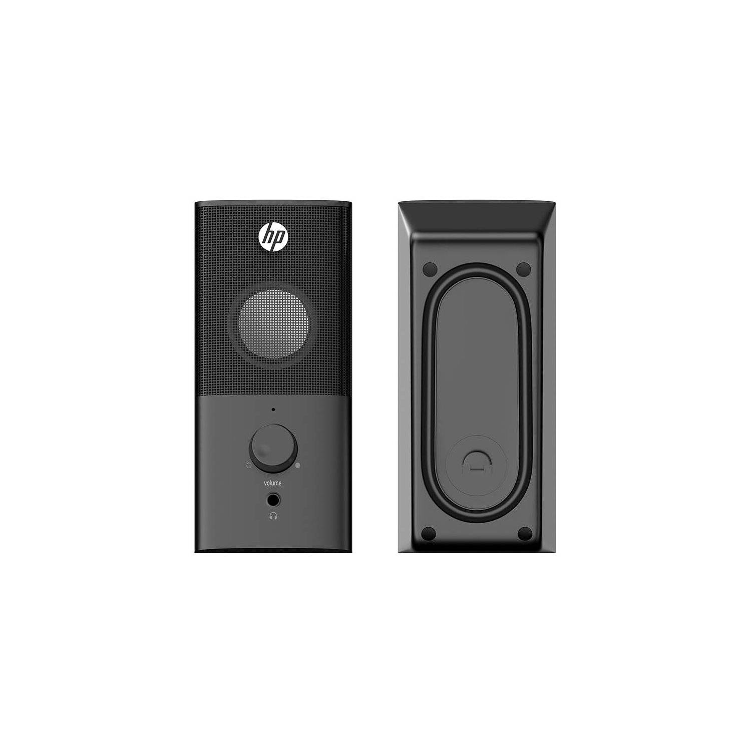 HP DHS-2101 2.0 Multimedia-Lautsprecher Schwarz