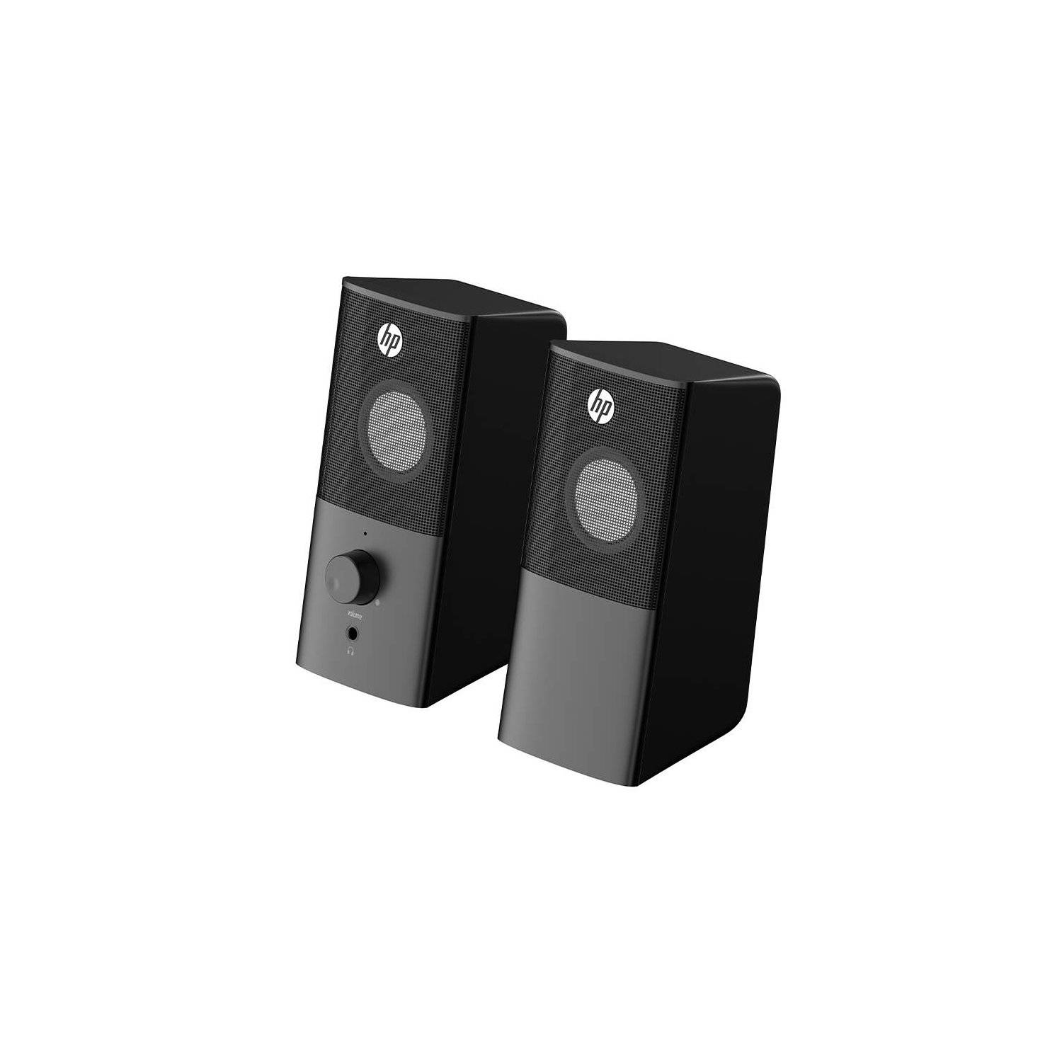 HP DHS-2101 2.0 Multimedia-Lautsprecher Schwarz