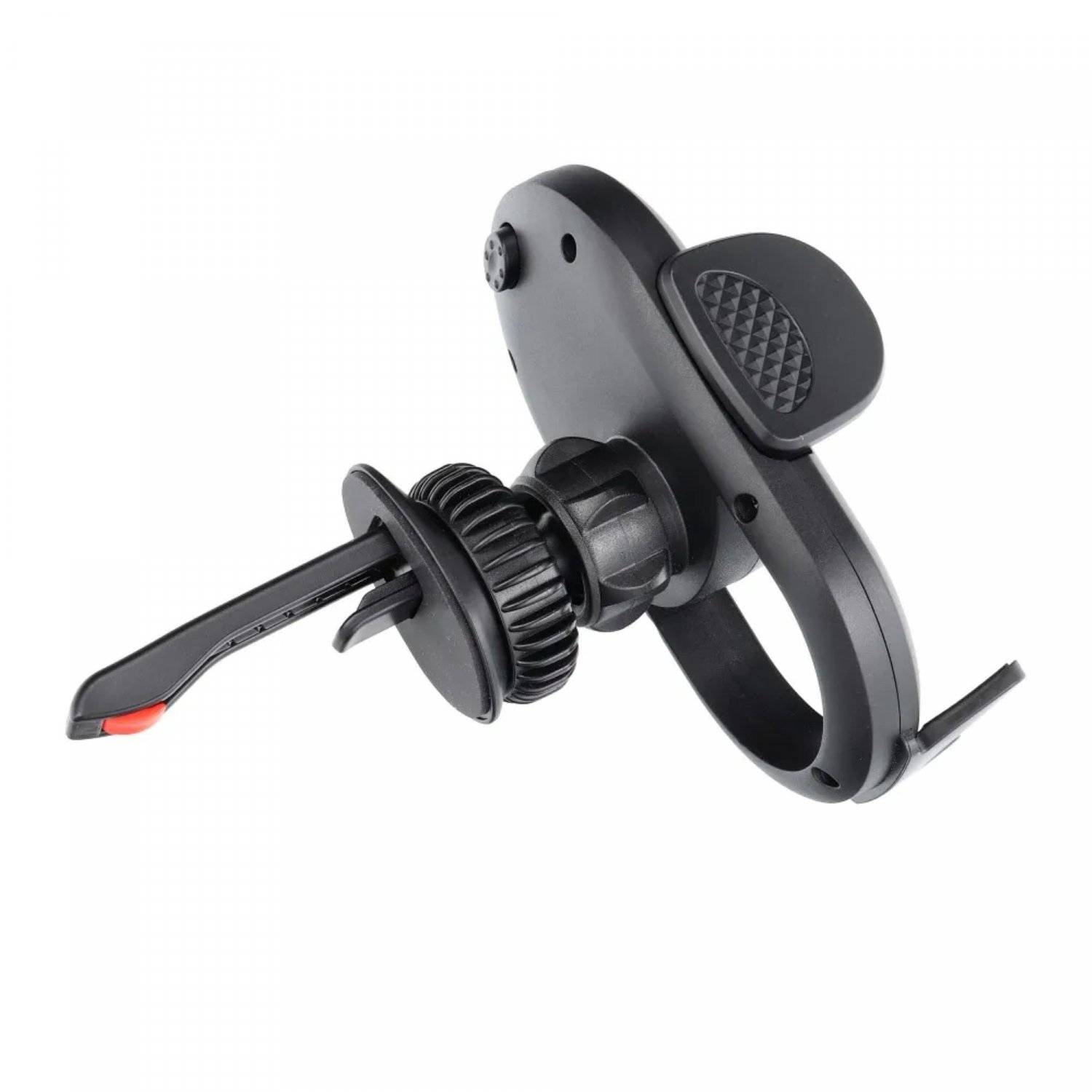 Handyhalterung in Schwarz geeigent für den Lüftungsauslass im Auto 360° rotierbar