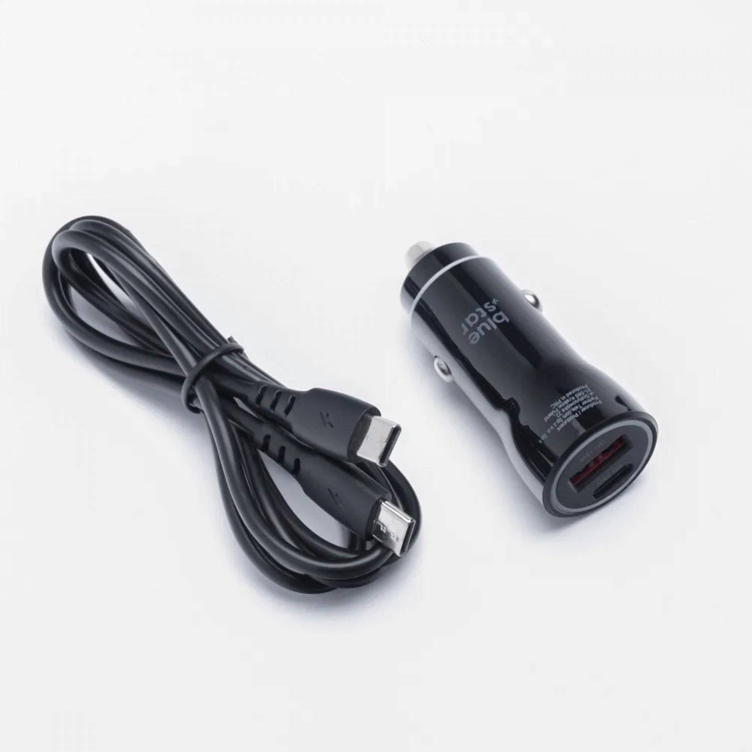 Autoladegerät 25W mit USB C Anschluss und 60W USB C- Kabel schnelles Laden