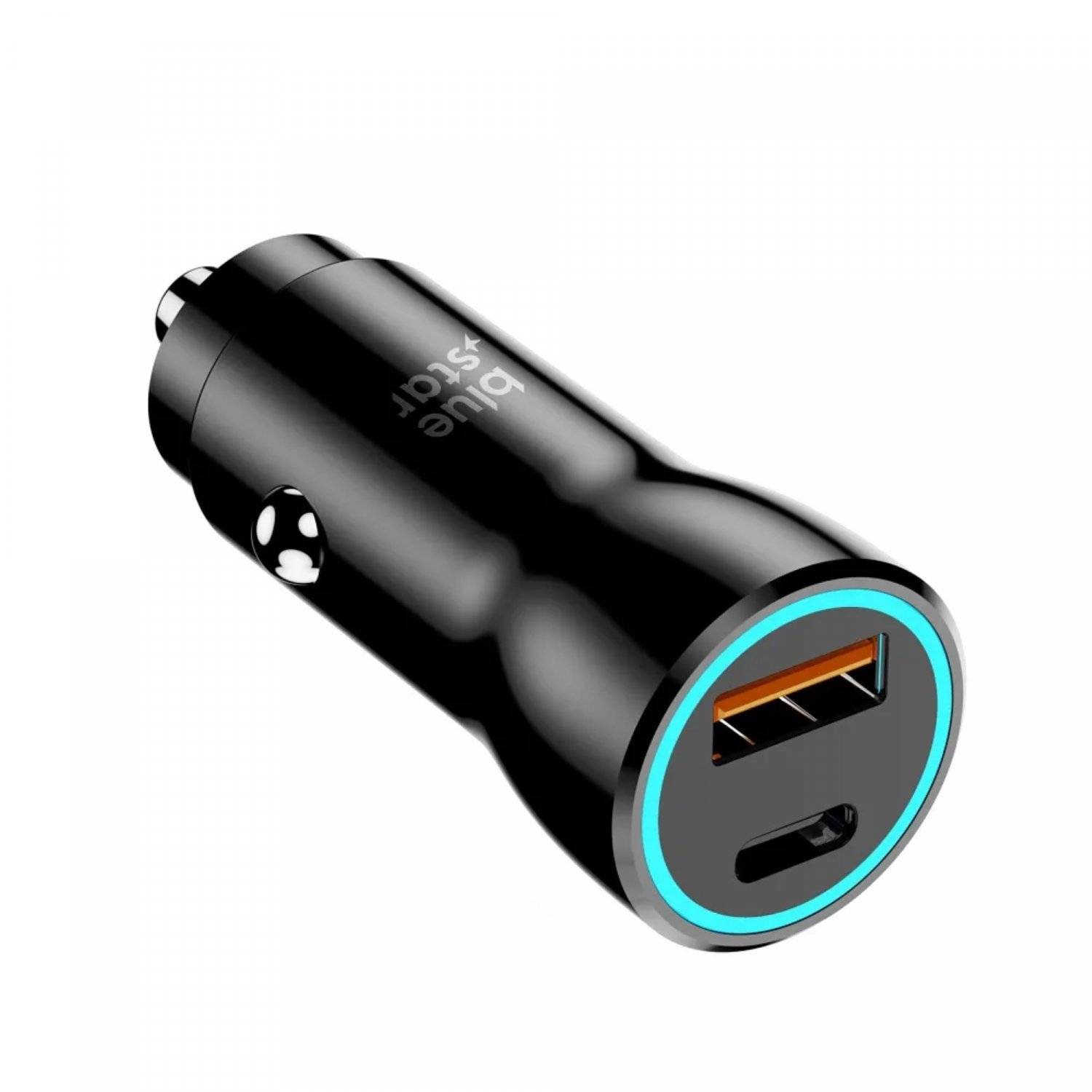 25W Autoladegerät (PD, QC 3.0, AFC, PPS) mit USB-C-Anschluss Schnellladegerät