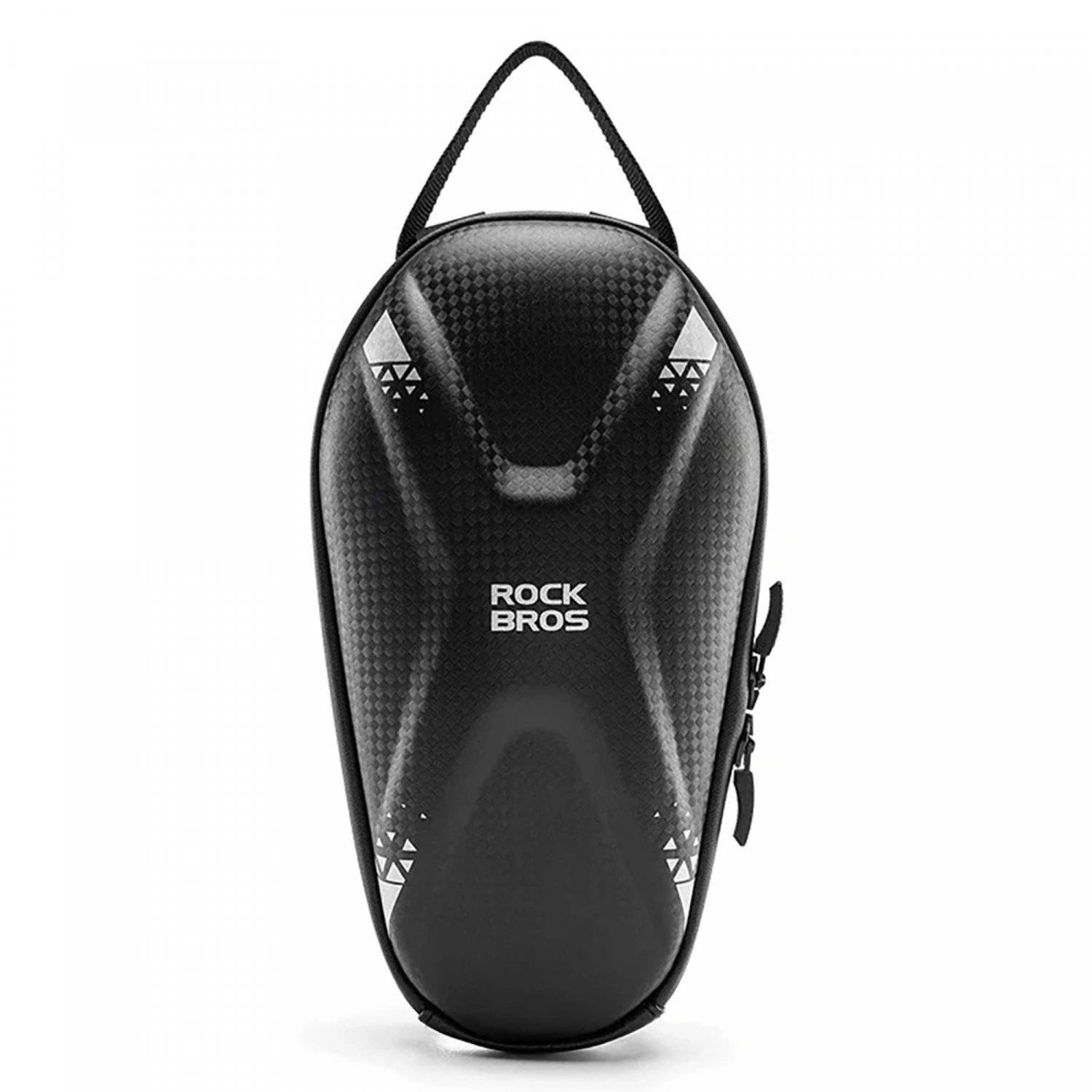 Tasche für den Lenker eines Fahrrads, Rollers 1,3L Schwarz mit externe Telefonladeanschlüsse