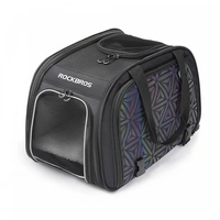 Transport-Fahrradtasche für Katzen und Hunde max. 10kg – Schwarz aus Baumwolle Transport-Fahrradtasche für Katzen und Hunde max. 10kg – Schwarz aus Baumwolle