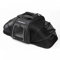 Transport-Fahrradtasche für Katzen und Hunde max. 10kg – Schwarz aus Baumwolle Transport-Fahrradtasche für Katzen und Hunde max. 10kg – Schwarz aus Baumwolle