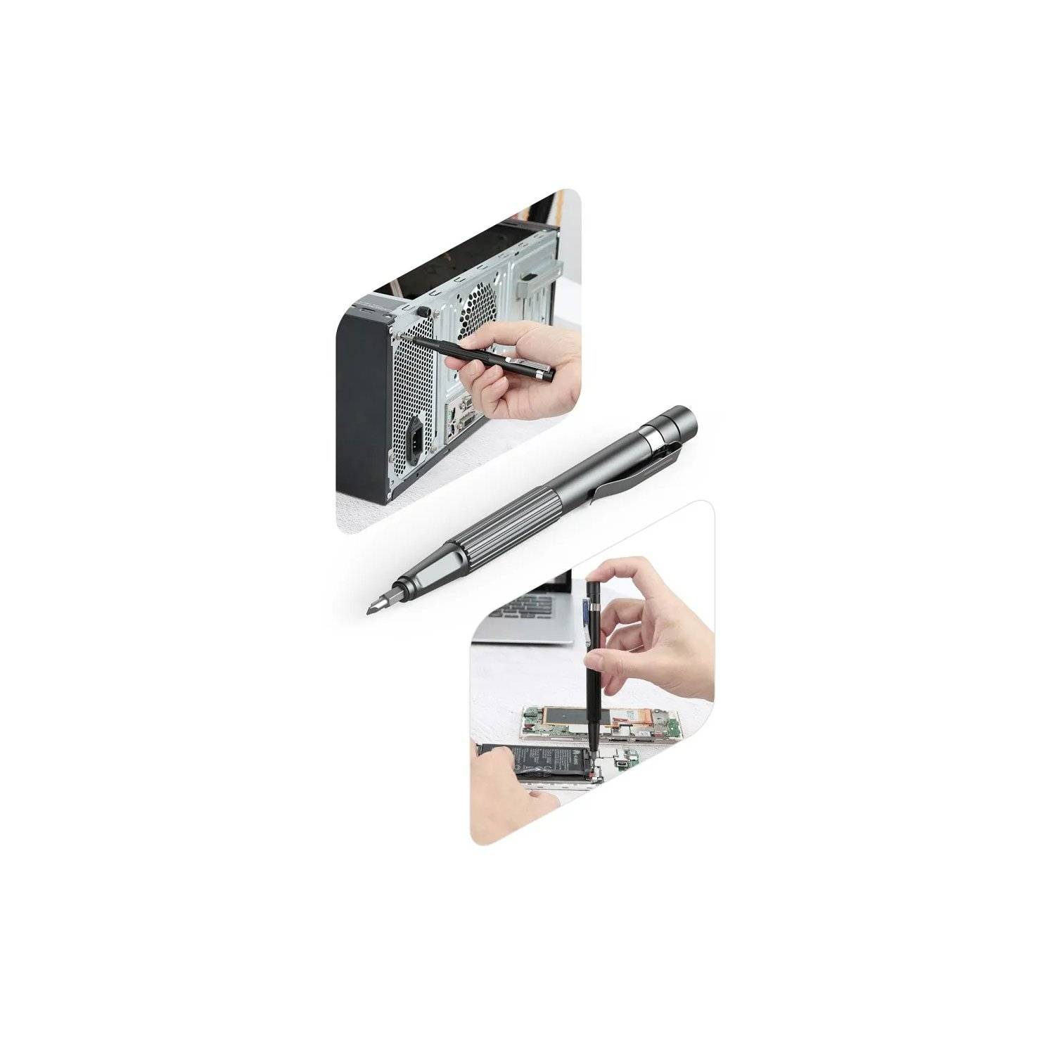 13in1 Präzisions-Stiftschraubendreher mit auswechselbaren Bits ergonomischer Design