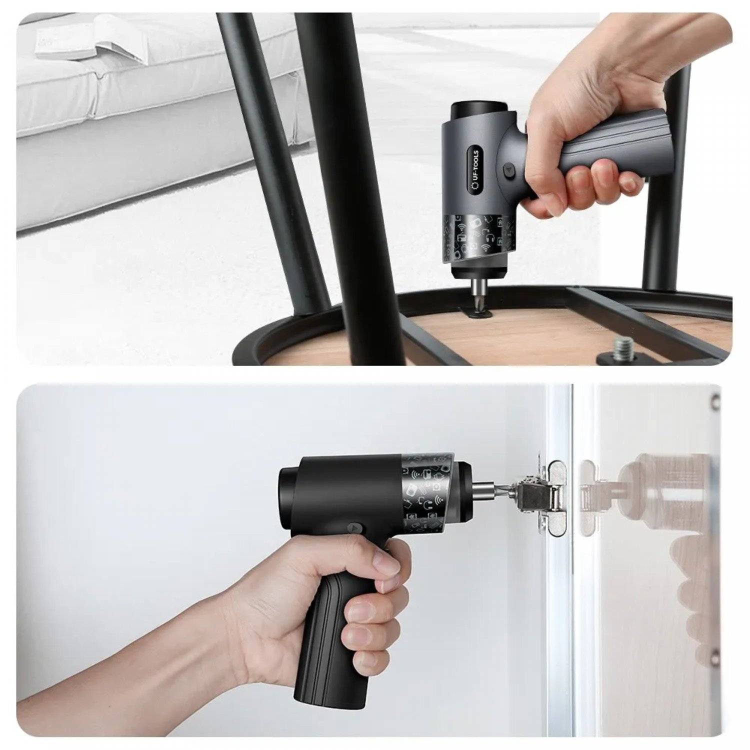 36in1 Bitsatz und Elektroschrauber mit variablem Leistungsbereich