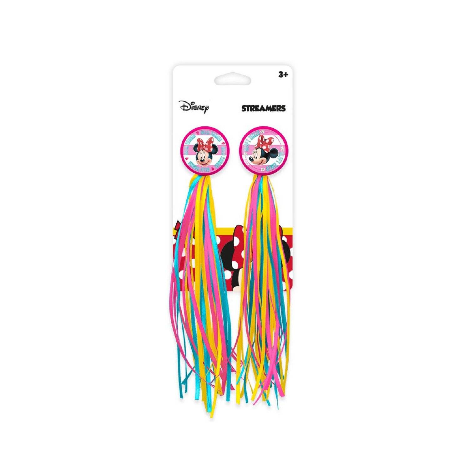 Minnie Maus Lenkerfransen Bunte Bänder für Kinderfahrräder